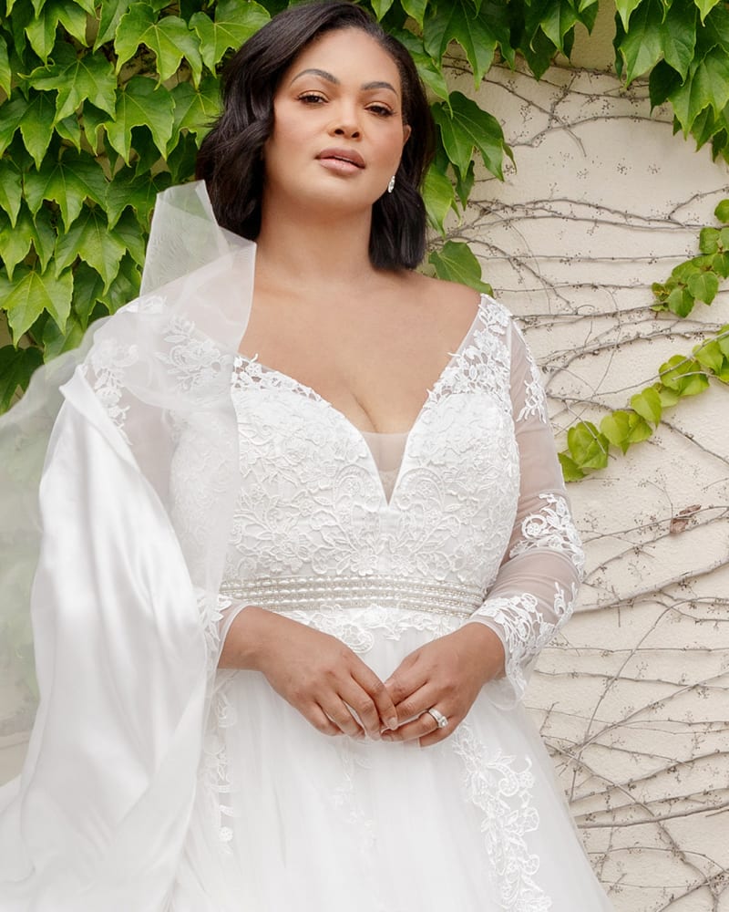 Wedding dress size sale 26